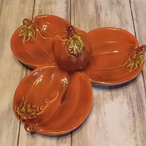 Pumpkin dish - fall decor